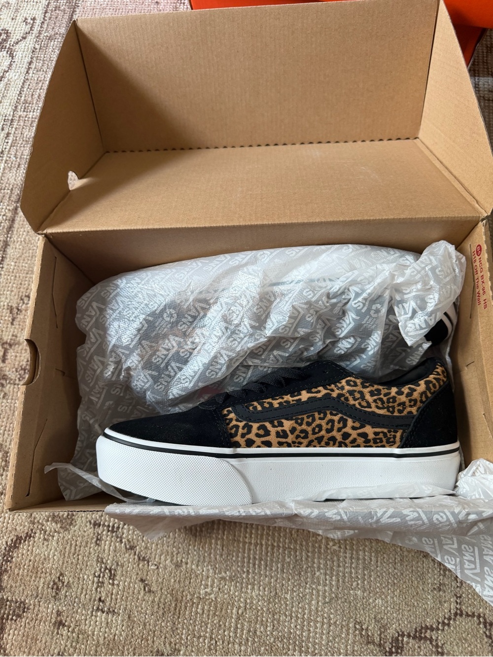Vans Old Skool Platform Sneaker Cheetah Print Leopard